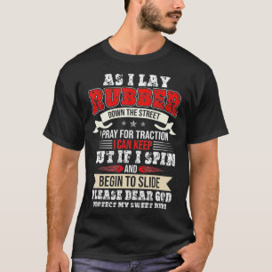 Camiseta Motociclos Engraçados Protegem Minha Sw