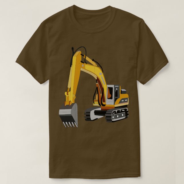 Camiseta Motocrona de Construção (Frente do Design)