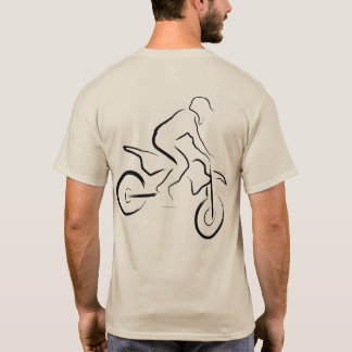 Camiseta Motocross 01 Preto com Logotipo