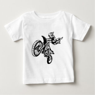Camiseta Motocross da motocicleta do motociclista