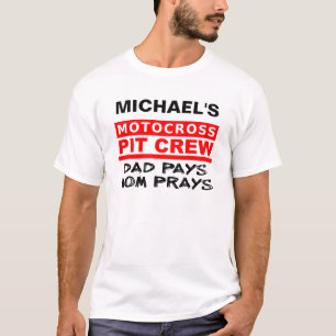 Camiseta Motocross de Bicicleta de Terra da Equipe