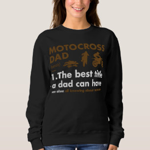 Camiseta Motocross de definição de Pai desportivo