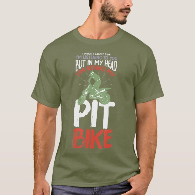 Camiseta Motocross de motocicleta Pit Bike (Frente)