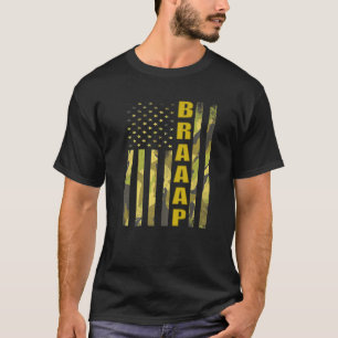 Camiseta Motocross Dirt Biap USA Flag Camo Motorcycl