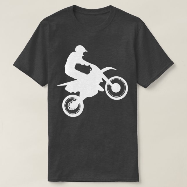 Camiseta Motocross Dirt Bike Offroad Racing (Frente do Design)