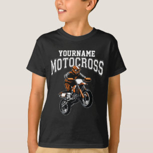 Camiseta Motocross Dirt Bike Racing Personalizado