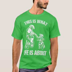 Camiseta Motocross Dirt Biker, Pai de motocicleta Padre Ki