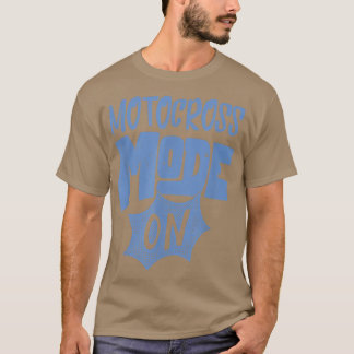 Camiseta Motocross Mode (Modo De Cruzamento) Em Engraçado M