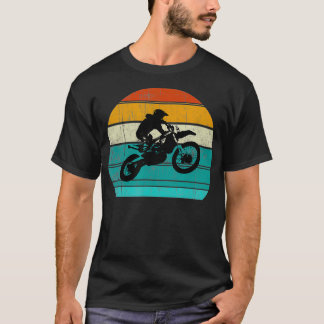 Camiseta Motocross Motocross Motocross Motorcycle Retro Boy