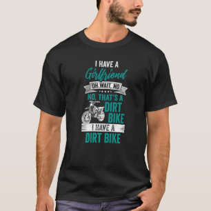 Camiseta Motocross MX Rider Namorada fora da estrada R