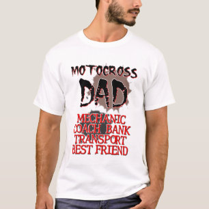Camiseta Motocross Pai Moto Off-Road