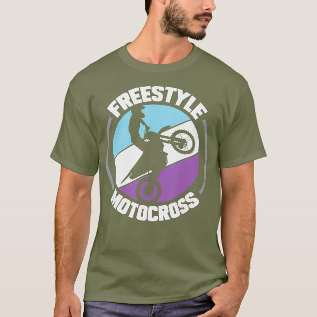 Camiseta Motocross-Racing - Bike (Frente)