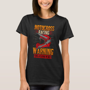 Camiseta Motocross Racing Waring Dirt Bike Racer