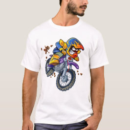 Camiseta Motocross Rider Cartoon | Esporte