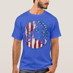 Camiseta Motocross USA American Flag 4 De Julho