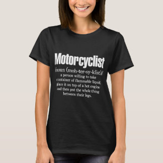 Camiseta MotoGP Gif Moto-ciclista Engraçado Biker Superbike