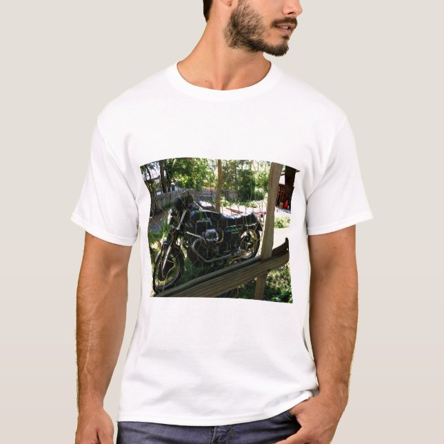Camiseta motoguzzi, miúdo de Moto Guzzi (Frente)