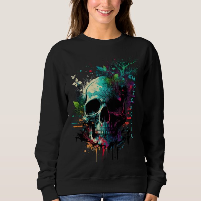 Camiseta Motohólico de Aquarela (Frente)