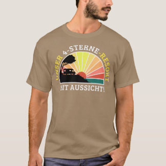 Camiseta Motohome dá acampamento engraçado dizendo