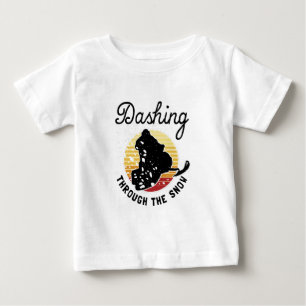 Camiseta Motoneve - Disparando Através Da Neve