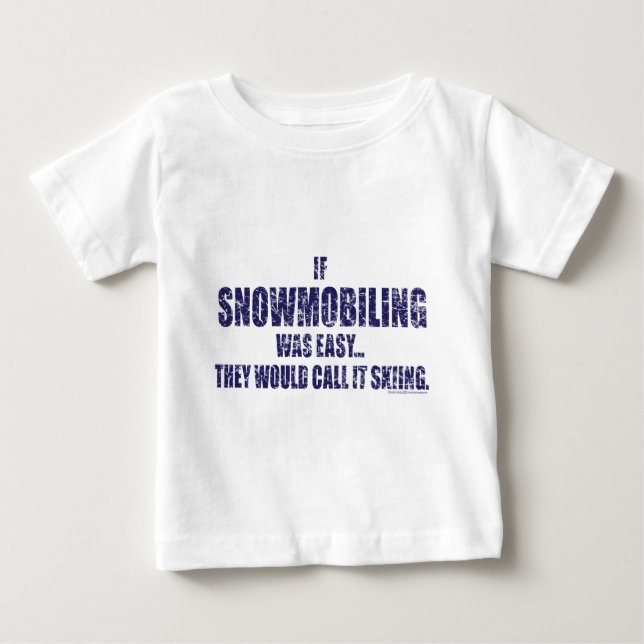 Camiseta Motoneve é FÁCIL[1] (Frente)