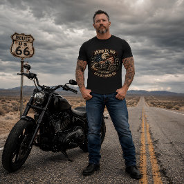 Camiseta Motoqueiro da 250ª Viagem da Liberdade da América