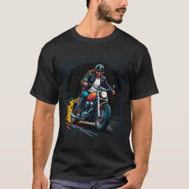 Camiseta Motoqueiro Legal Pilotando Moto