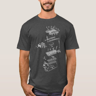 Camiseta Motor 2JZ 1