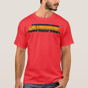 Camiseta Motor 5 do comboio ferroviário