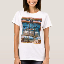 Camiseta Motor a diesel imperial do Atlas antigo e enferruj