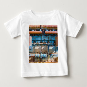 Camiseta Motor a diesel imperial do Atlas antigo e enferruj