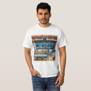 Camiseta Motor a diesel imperial do Atlas antigo e enferruj