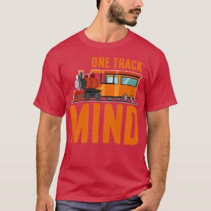 Camiseta Motor a vapor de locomotiva 1 do comboio