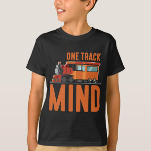 Camiseta Motor a vapor de locomotiva do comboio
