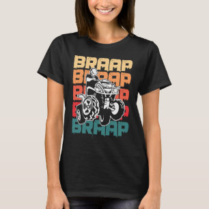 Camiseta Motor ATV de quatro rodas Quad-Racing Quad Biki