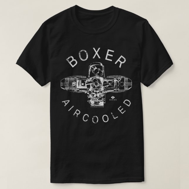 Camiseta Motor Boxer Series R Motor Boxer (Frente do Design)