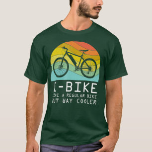 Camiseta Motor de bateria de bicicleta elétrica Legal da bi