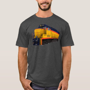 Camiseta Motor de Comboio Ferroviário 18