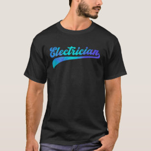 Camiseta Motor de Engenheiro Elétrico com Gráfico Retroativ