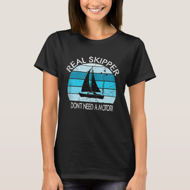Camiseta motor de navegação design real (Frente)