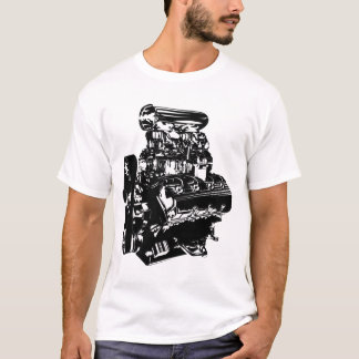 Camiseta Motor De Sopro A Preto