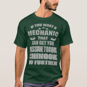 Camiseta Motor diesel mecânico de helicóptero engraçado