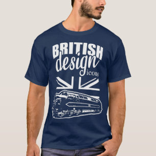 Camiseta Motor Ferroviário Britânico Diesel