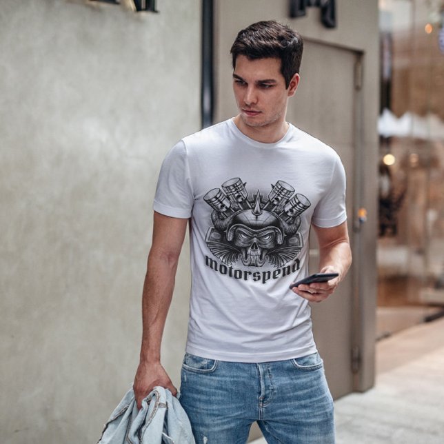 Camiseta Motor Monster Metal (Criador carregado)