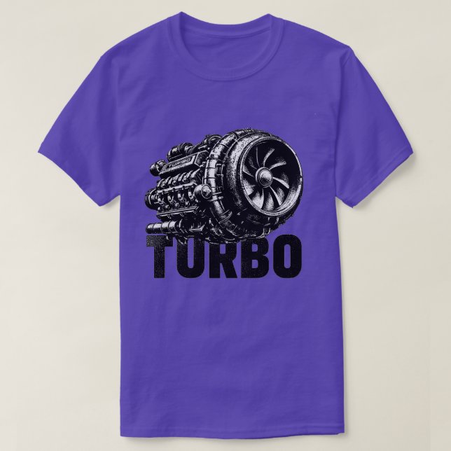 Camiseta Motor turbo 13 (Frente do Design)