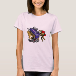CAMISETA MOTOR TURBO JDMSIX-CYLINDER