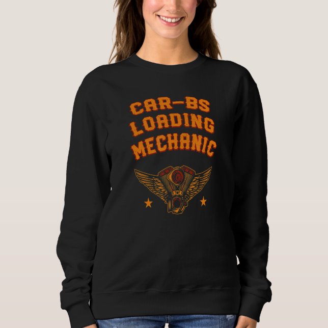 Camiseta Motor Vehi Mecânico Automático de Carregamento de  (Frente)