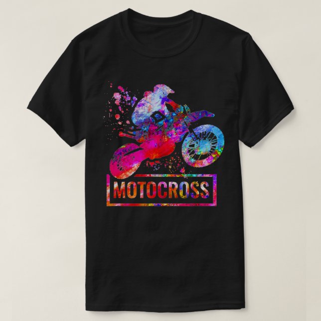 Camiseta Motorcycle and Motocross  (Frente do Design)