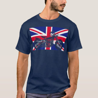 Camiseta Motorcycle Biker UK Reino Unido