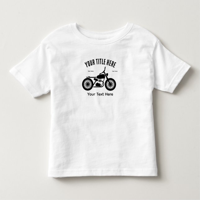 Camiseta Motorcycle Ride Speed and Freedom Design (Frente)